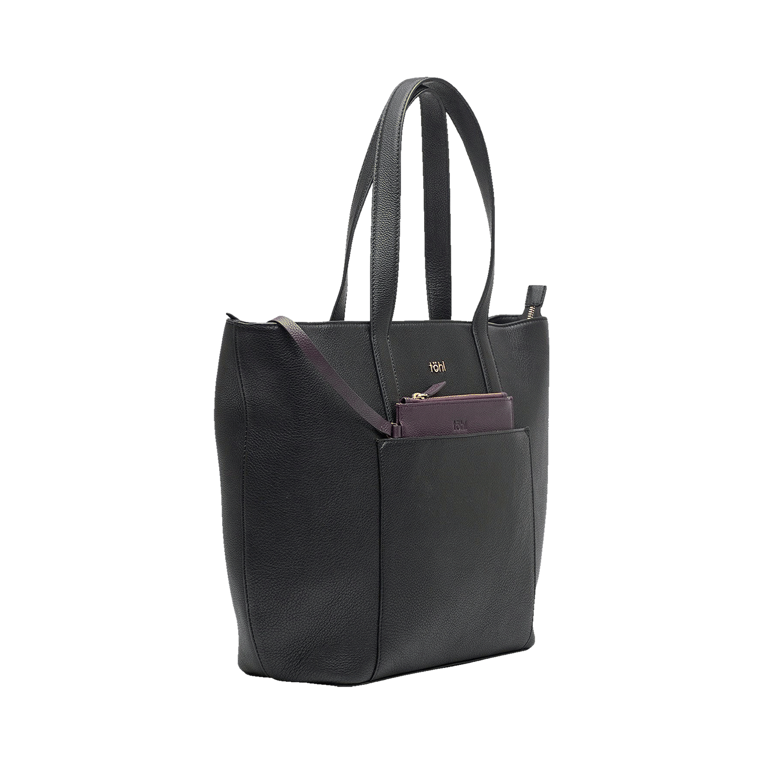 LUSH WOMEN'S TOTE BAG - CHARCOAL BLACK