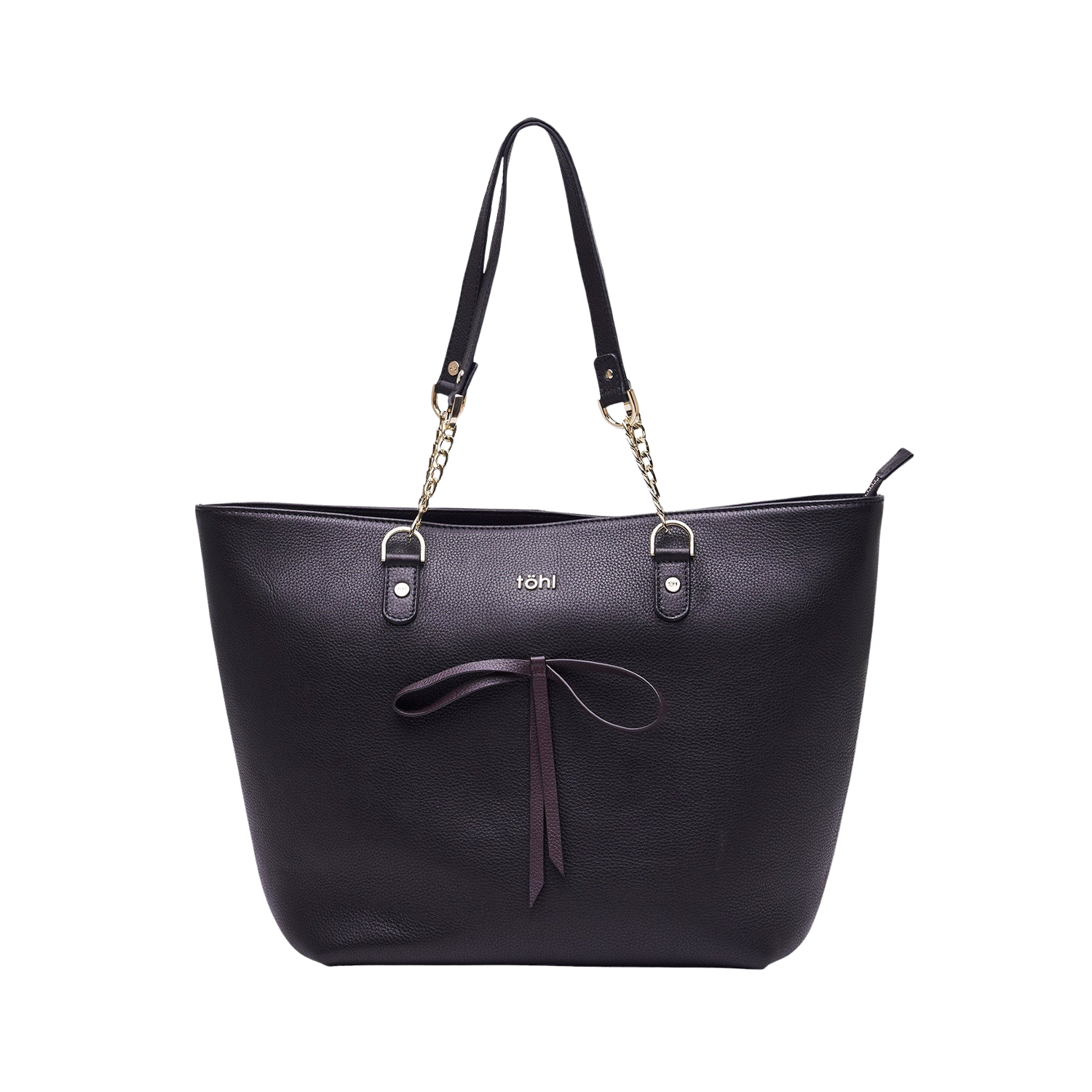 WALLACE WOMEN'S TOTE BAG - CHARCOAL BLACK