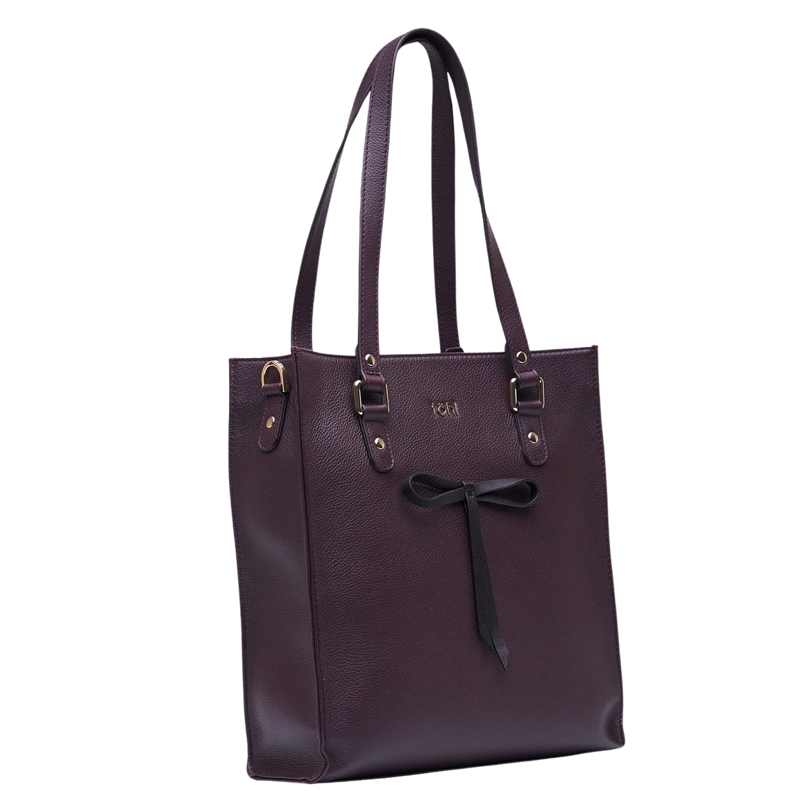 DENNIS WOMEN'S TOTE BAG - PLUM