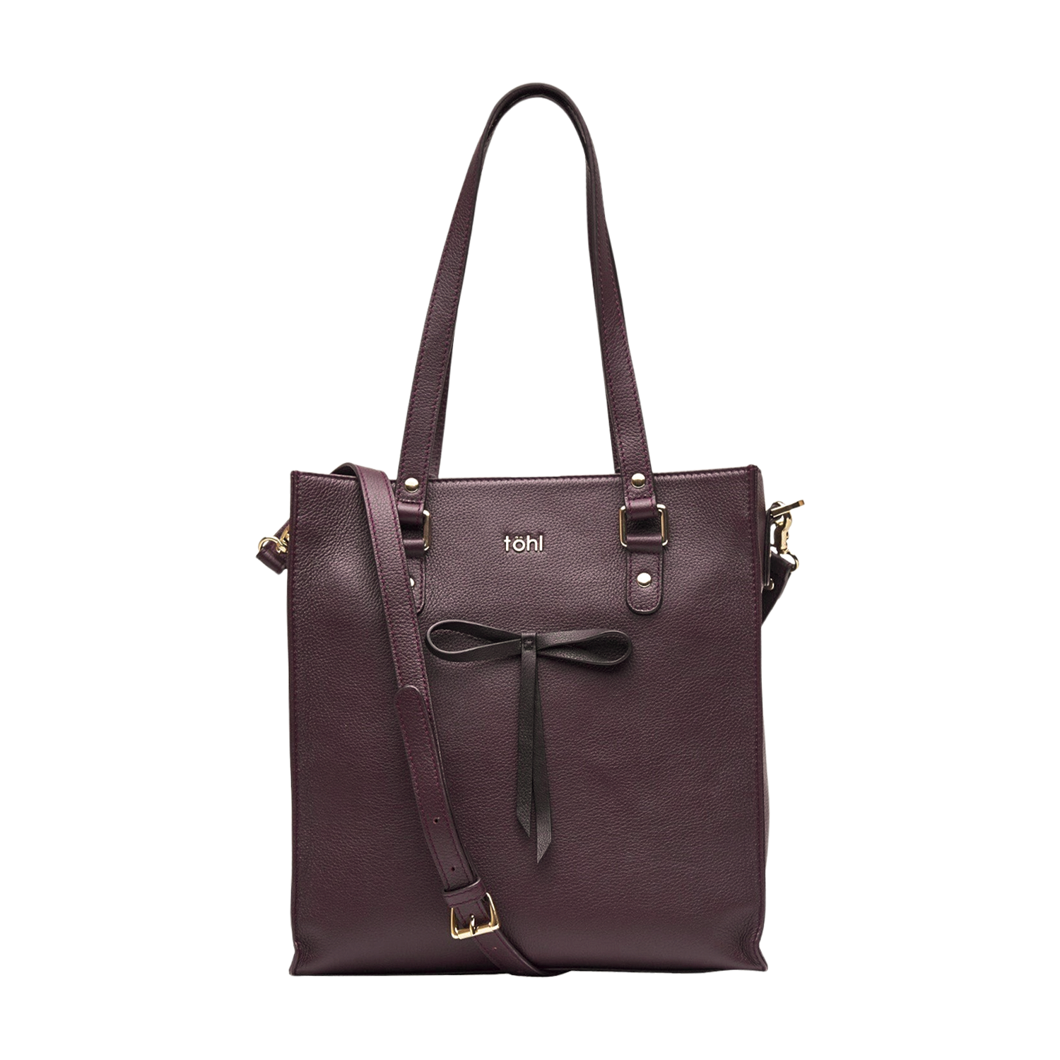 DENNIS WOMEN'S TOTE BAG - PLUM