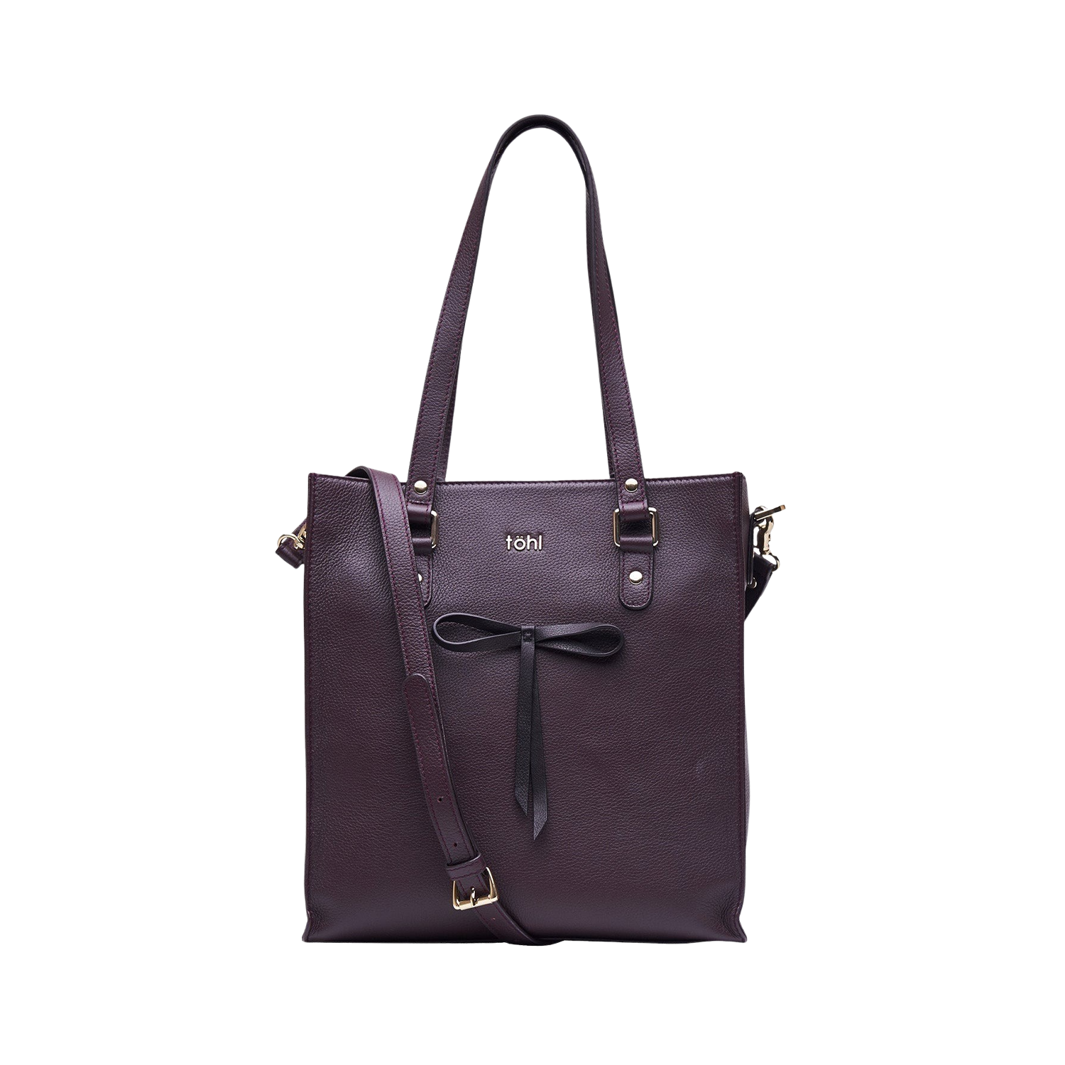 DENNIS WOMEN'S TOTE BAG - PLUM