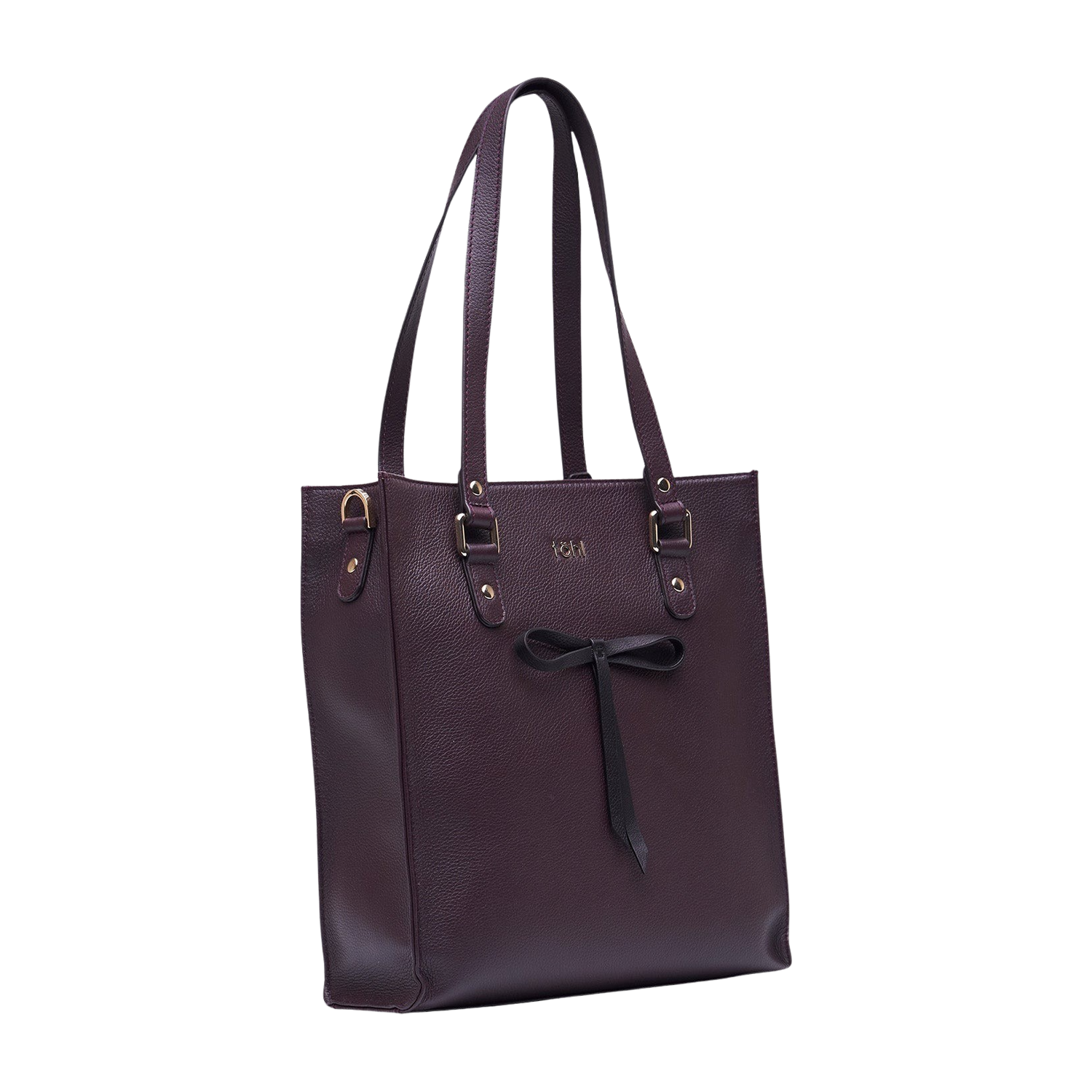 DENNIS WOMEN'S TOTE BAG - PLUM