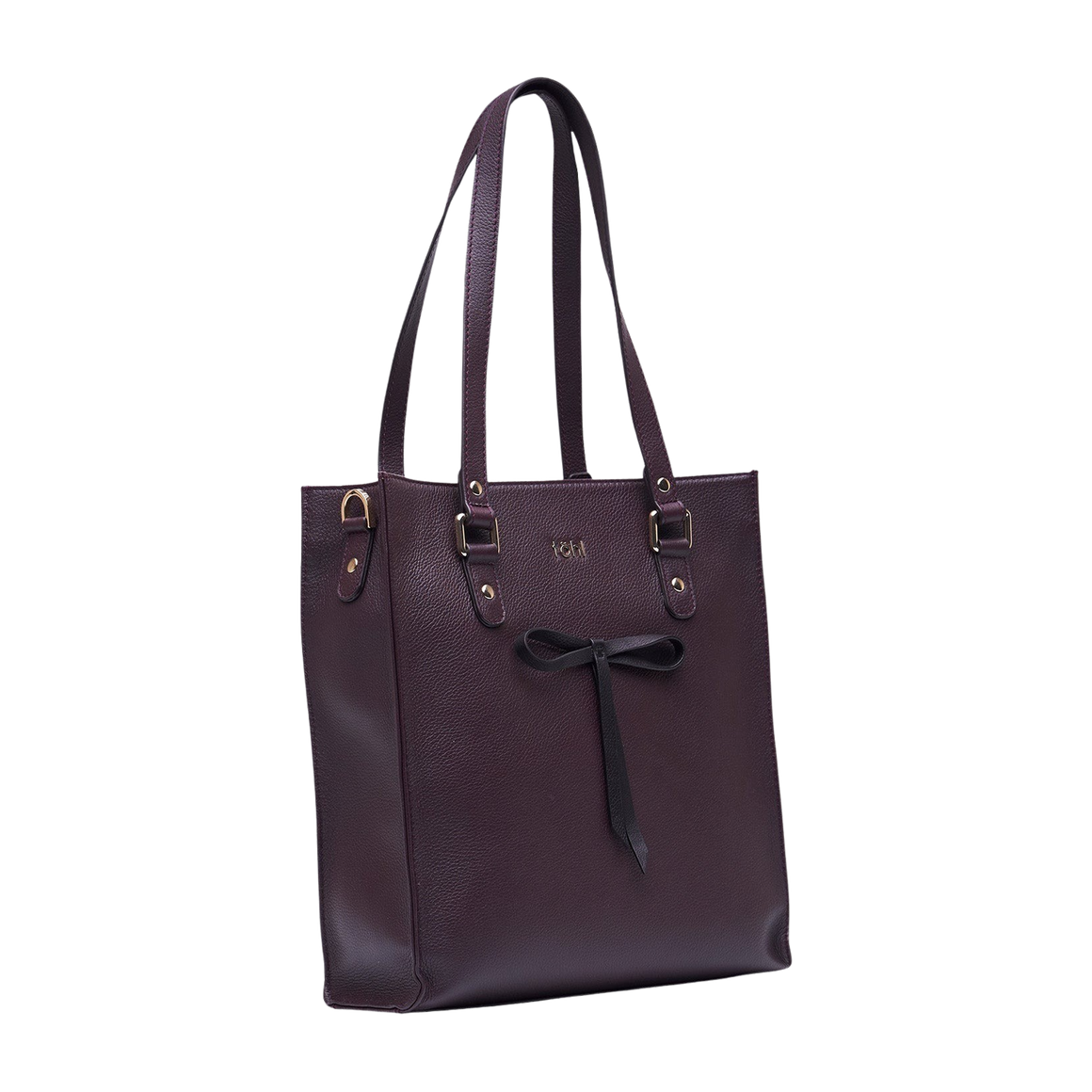 DENNIS WOMEN'S TOTE BAG - PLUM