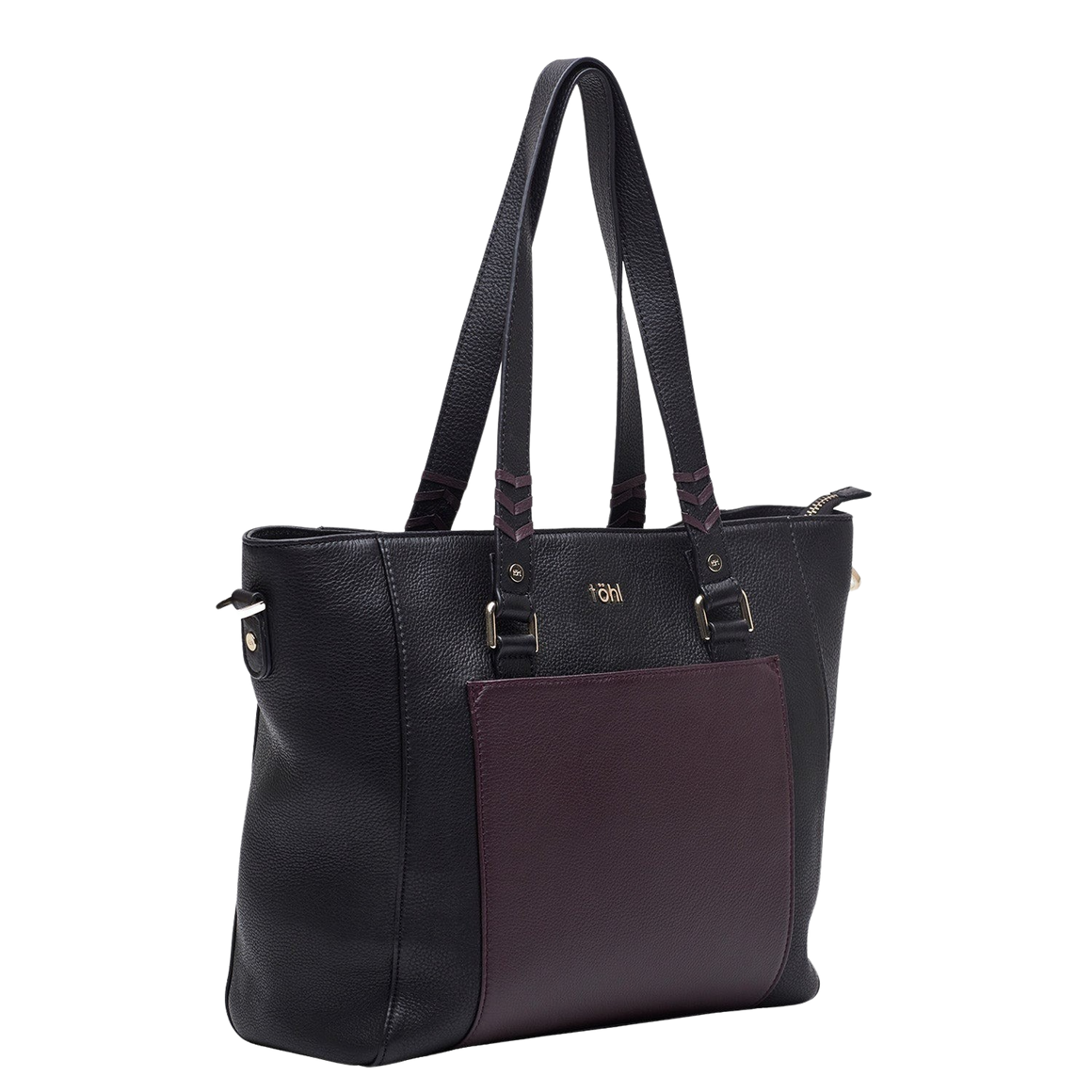 MAUREEN WOMEN'S TOTE BAG - CHARCOAL BLACK