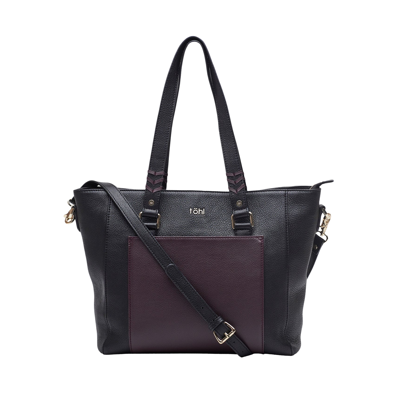 MAUREEN WOMEN'S TOTE BAG - CHARCOAL BLACK