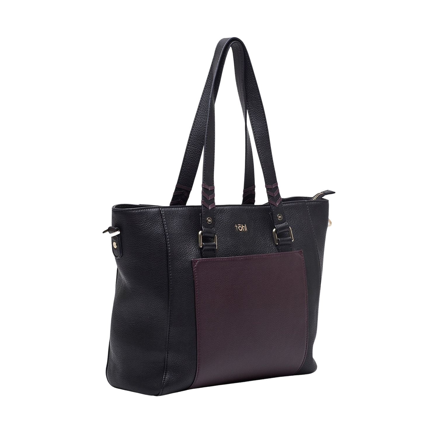 MAUREEN WOMEN'S TOTE BAG - CHARCOAL BLACK