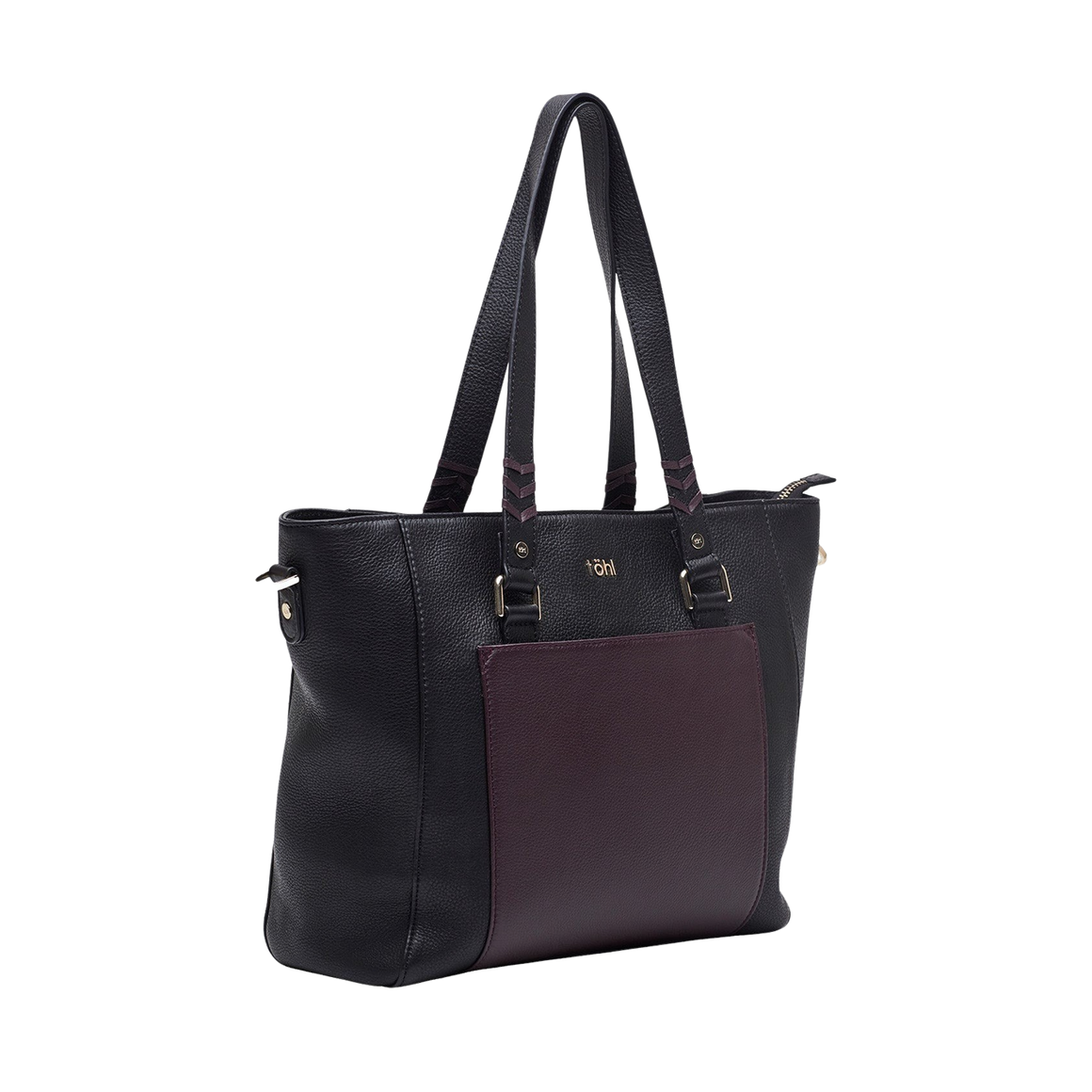 MAUREEN WOMEN'S TOTE BAG - CHARCOAL BLACK