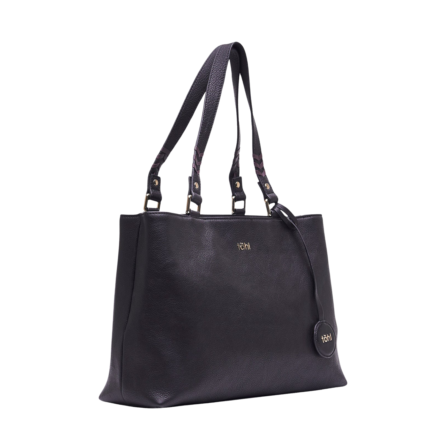 FABLE WOMEN'S TOTE BAG - CHARCOAL BLACK