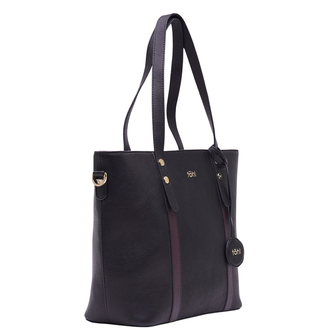 DORRI WOMEN'S TOTE BAG - CHARCOAL BLACK