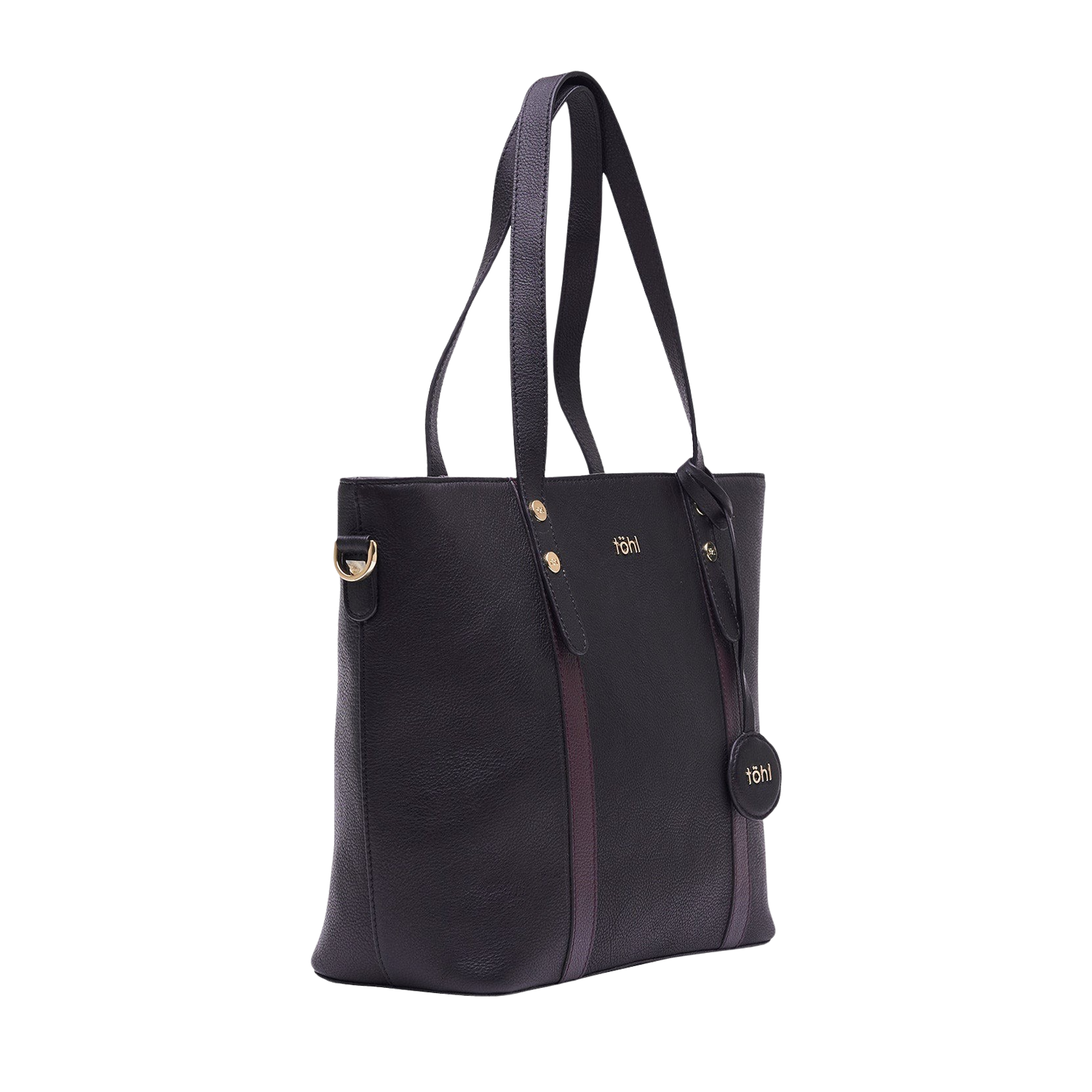 DORRI WOMEN'S TOTE BAG - CHARCOAL BLACK