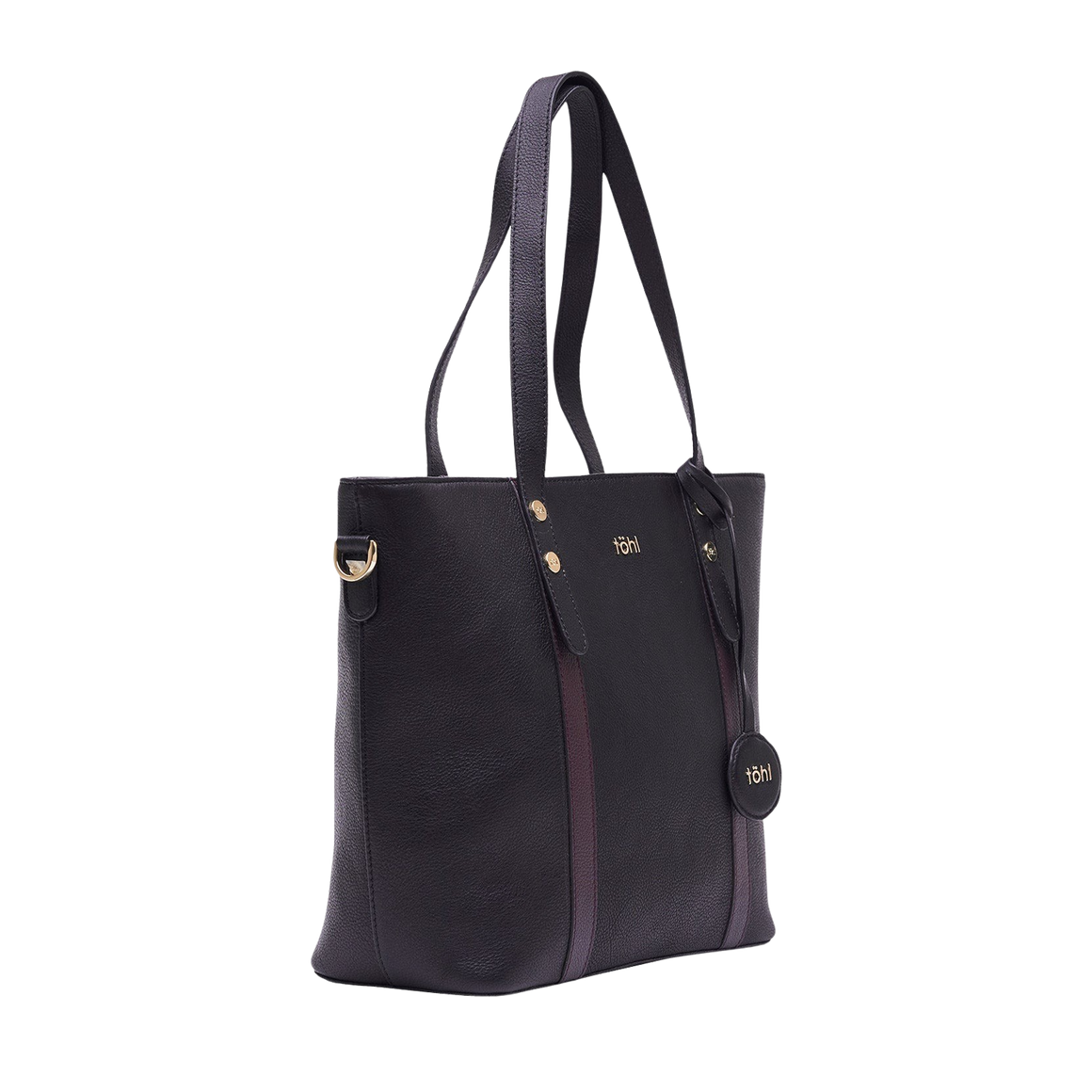 DORRI WOMEN'S TOTE BAG - CHARCOAL BLACK