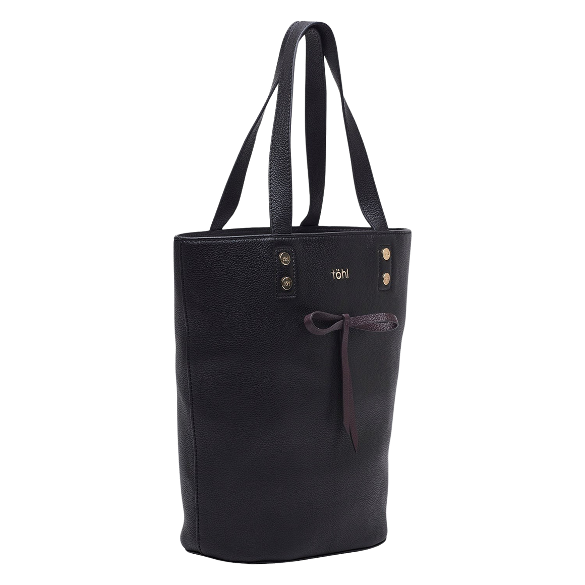 RUSSELL WOMEN'S TOTE BAG - CHARCOAL BLACK