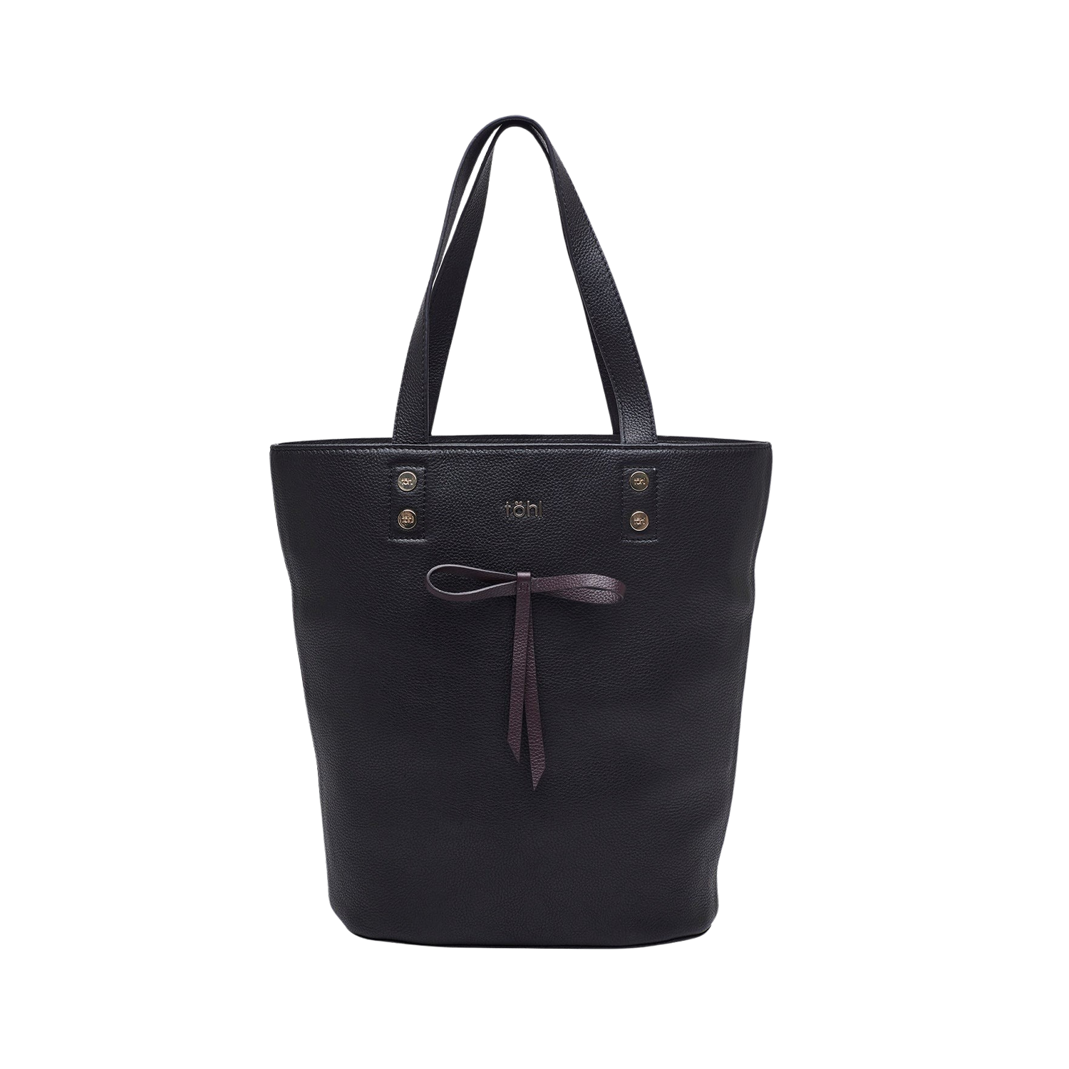 RUSSELL WOMEN'S TOTE BAG - CHARCOAL BLACK