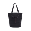 RUSSELL WOMEN'S TOTE BAG - CHARCOAL BLACK