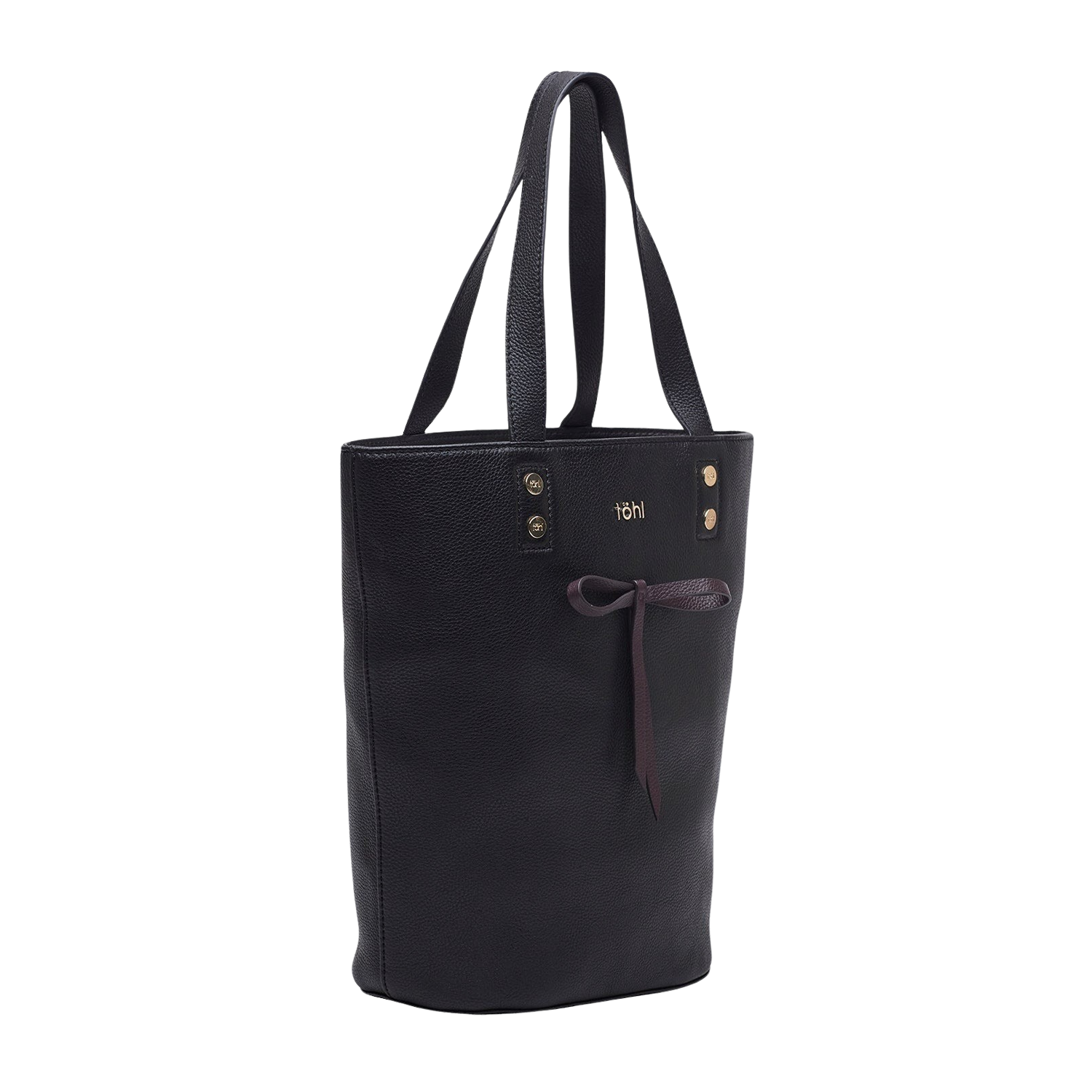 RUSSELL WOMEN'S TOTE BAG - CHARCOAL BLACK