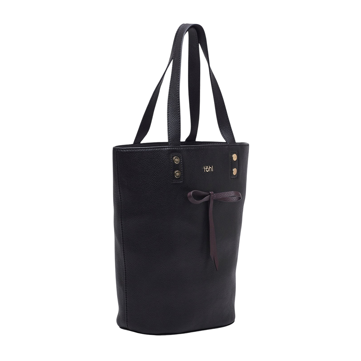 RUSSELL WOMEN'S TOTE BAG - CHARCOAL BLACK