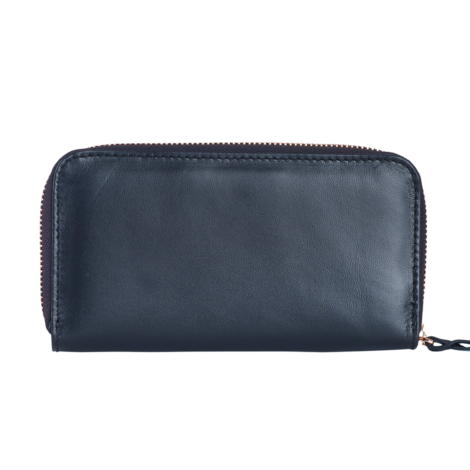 YARA WOMEN'S ZIP WALLET - CHARCOAL BLACK