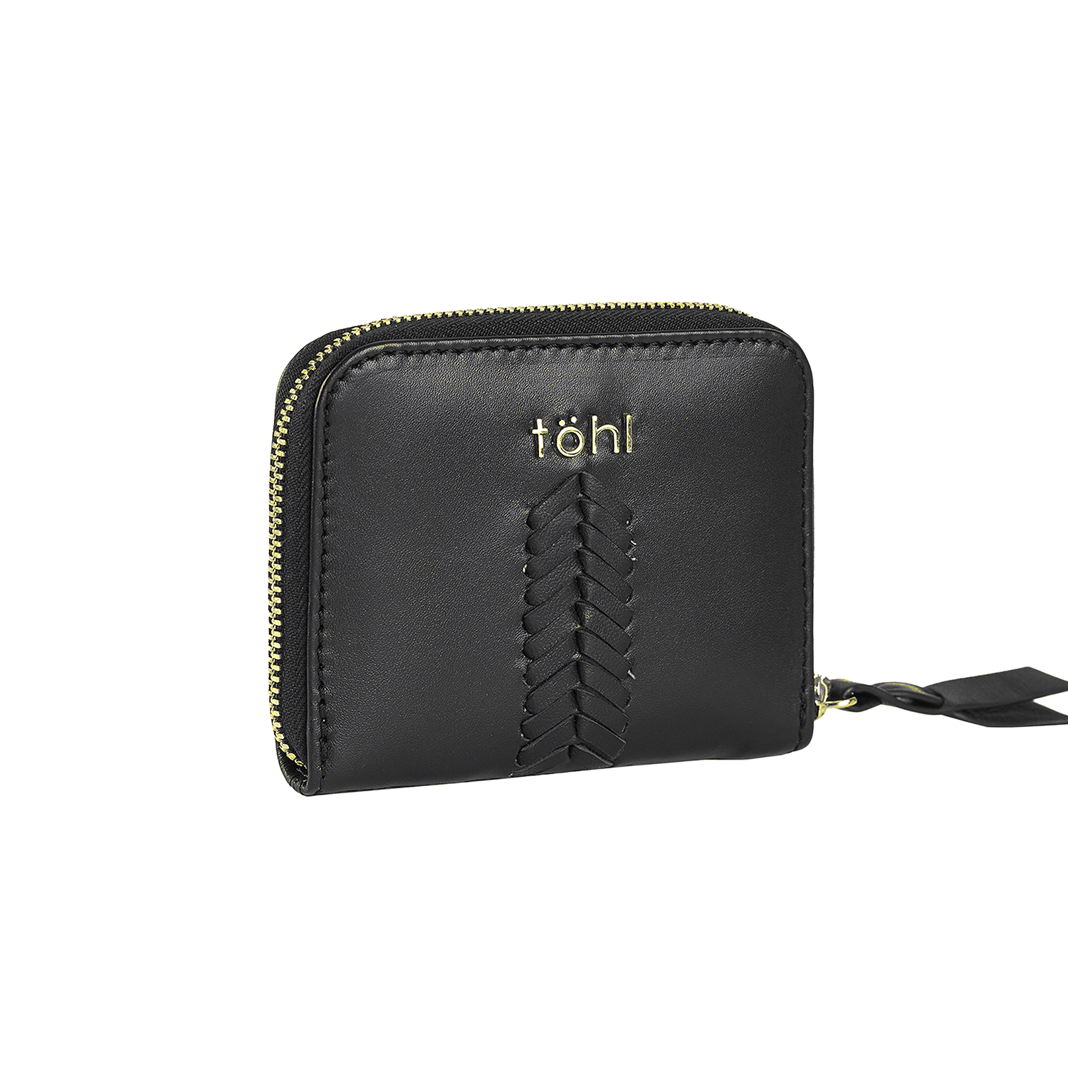 ஜோனி வுமன்ஸ் காம்பாக்ட் வாலட் - கரி கருப்பு