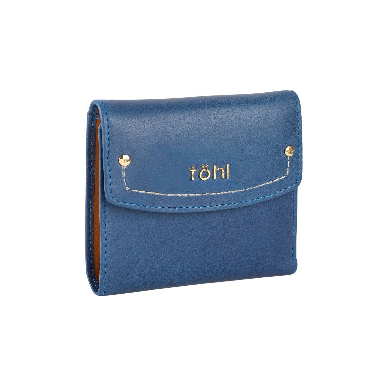 STEVIE WOMEN'S COMPACT WALLET - AZURE