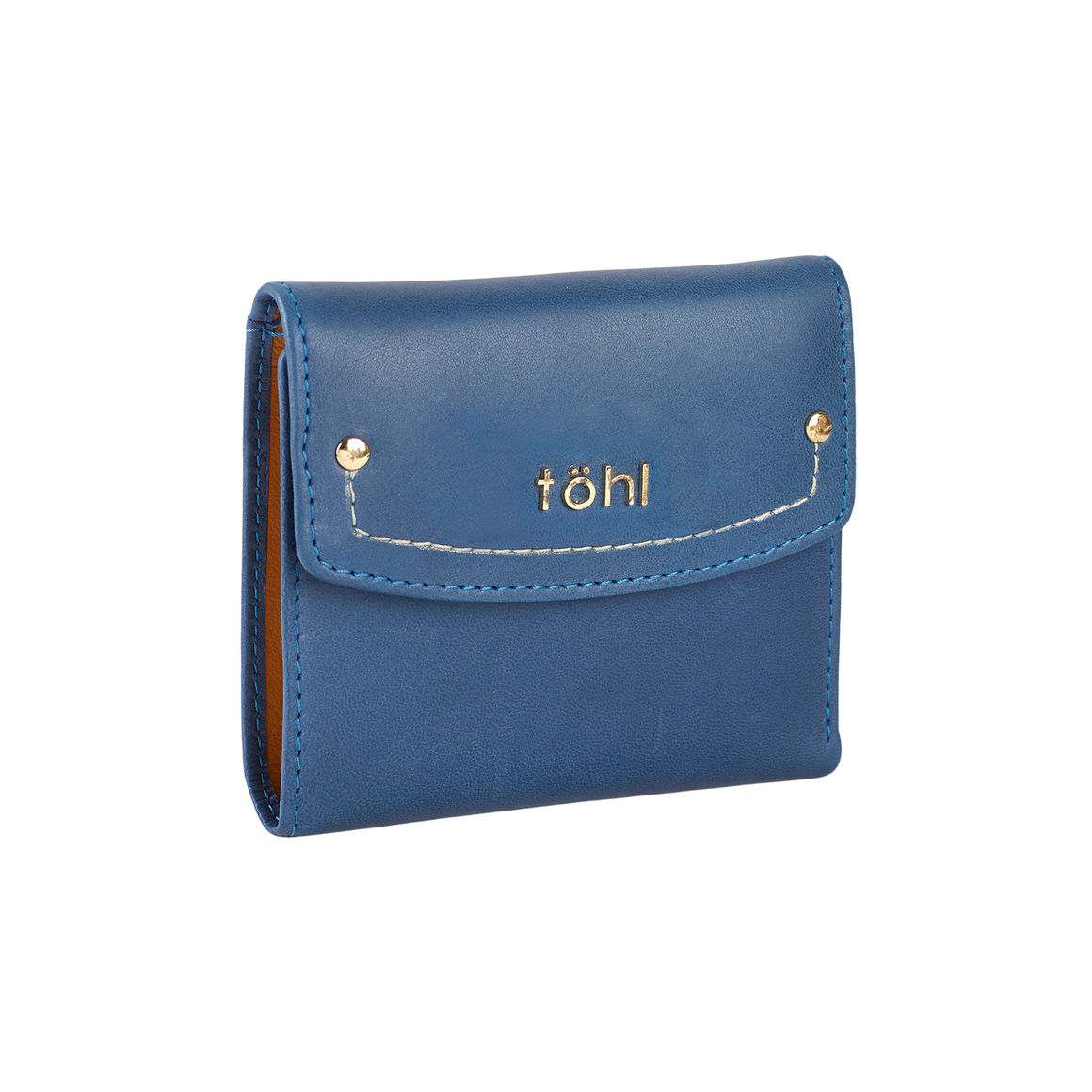 STEVIE WOMEN'S COMPACT WALLET - AZURE