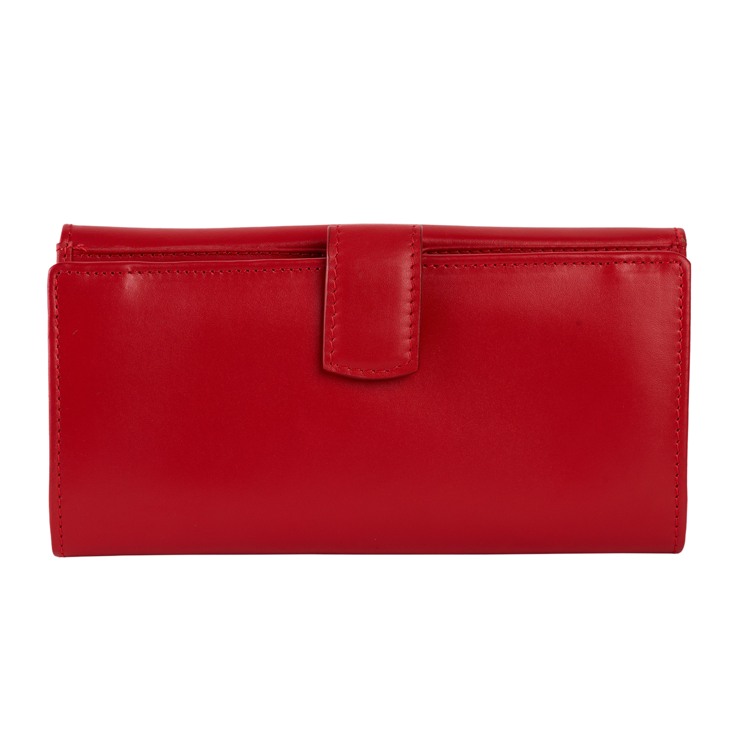 LUDLOW WOMEN'S FLAPOVER WALLET - SPICE RED