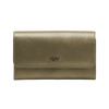 ALLEN WOMEN'S FLAPOVER WALLET - METALLIC COPPER