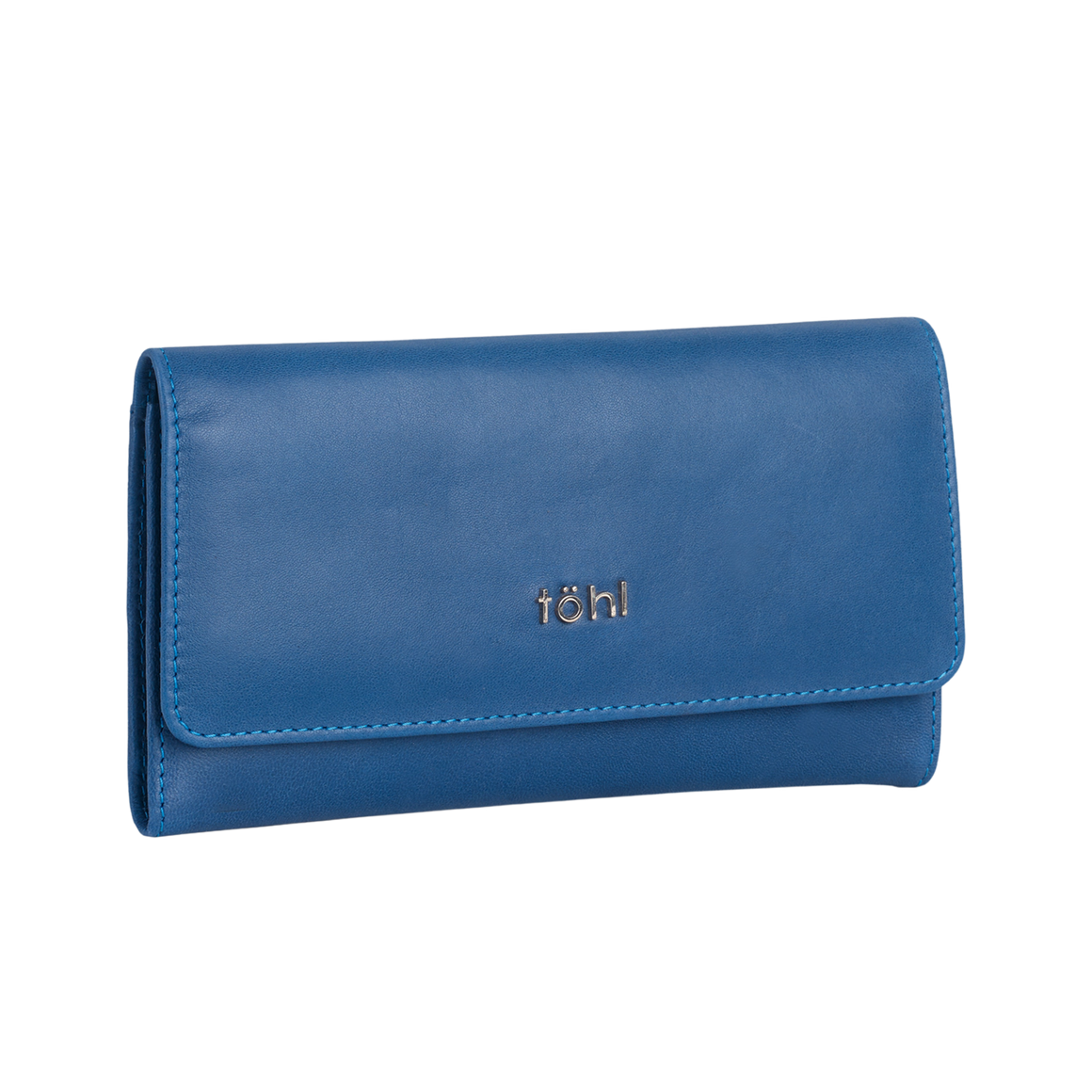 BOBBI WOMEN'S FLAPOVER WALLET - AZURE