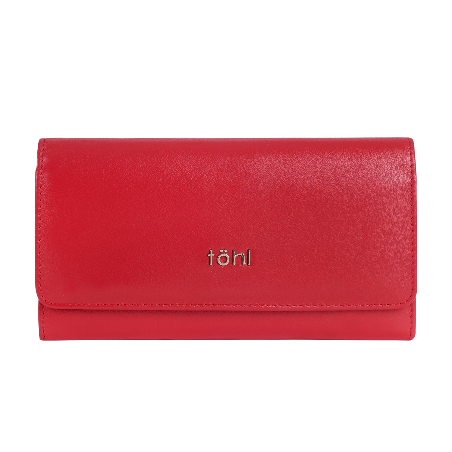 BOBBI WOMEN'S FLAPOVER WALLET - SPICE RED