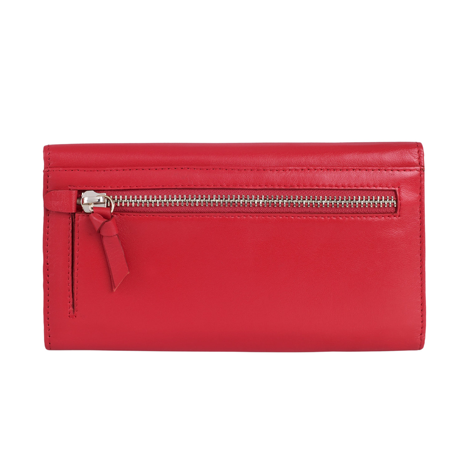 BOBBI WOMEN'S FLAPOVER WALLET - SPICE RED