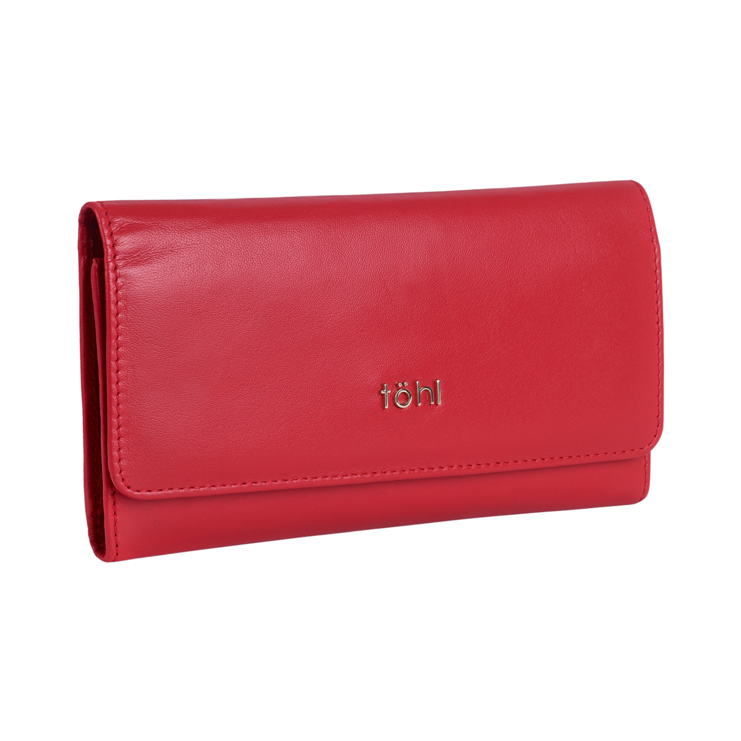 BOBBI WOMEN'S FLAPOVER WALLET - SPICE RED