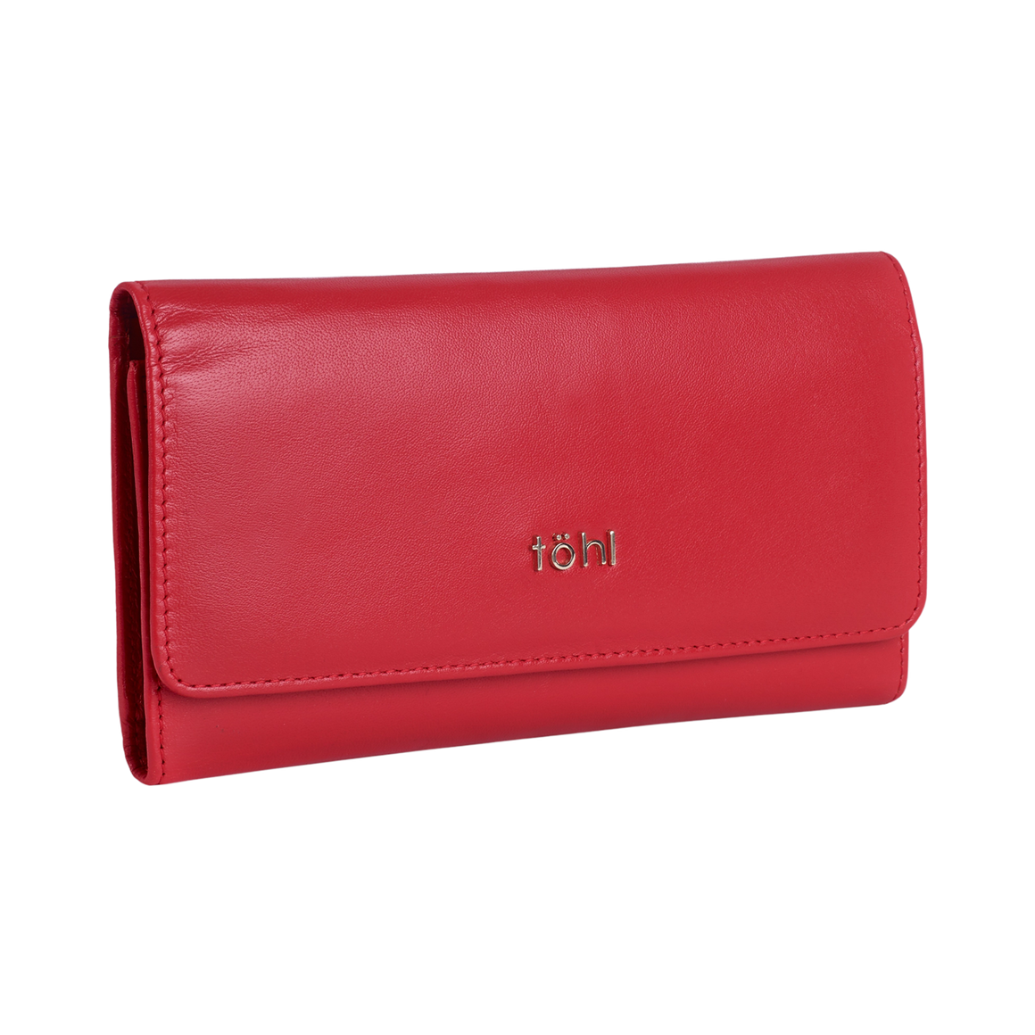 BOBBI WOMEN'S FLAPOVER WALLET - SPICE RED