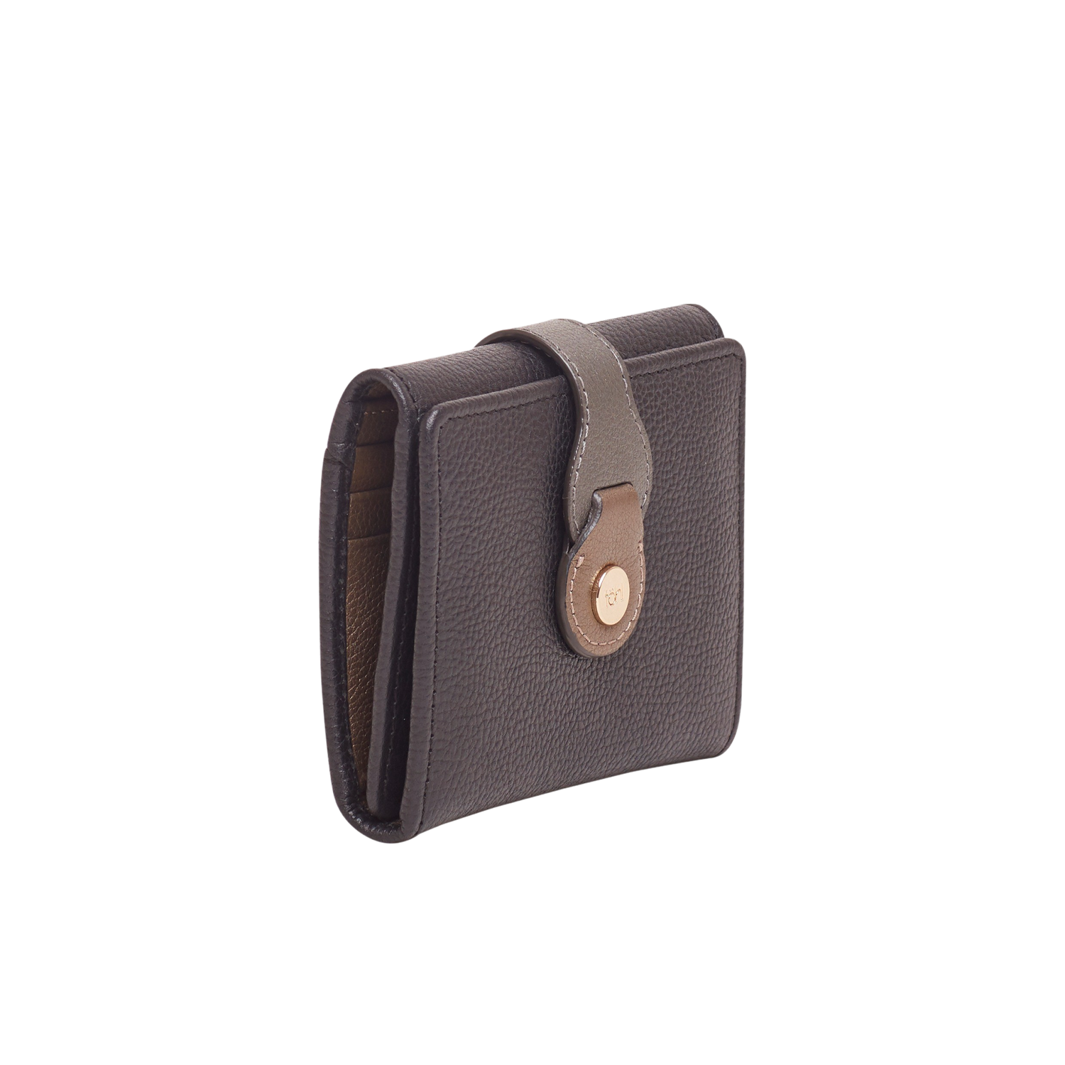 PALMA MINI WOMEN'S WALLET - CHARCOAL BLACK