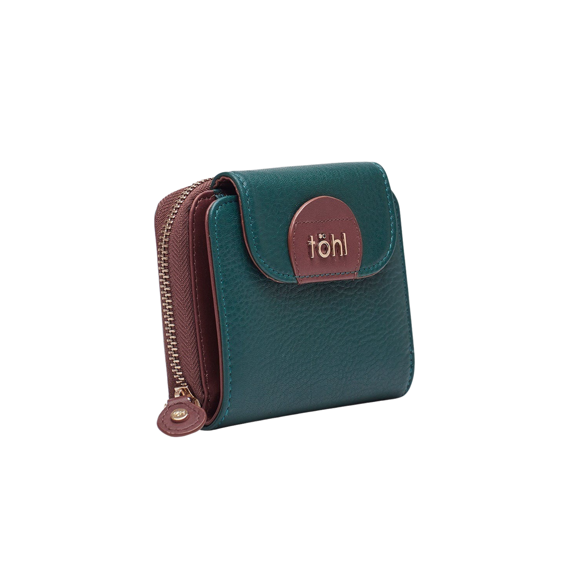 COMPTON MINI WOMEN'S WALLET - FOREST GREEN