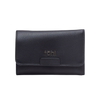 FINSBURY WOMEN'S  WALLET - CHARCOAL BLACK