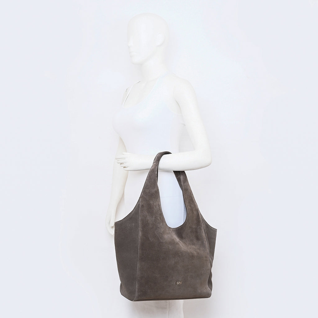 MANITOU WOMEN'S SHOULDER BAG GRAPHITE tohl