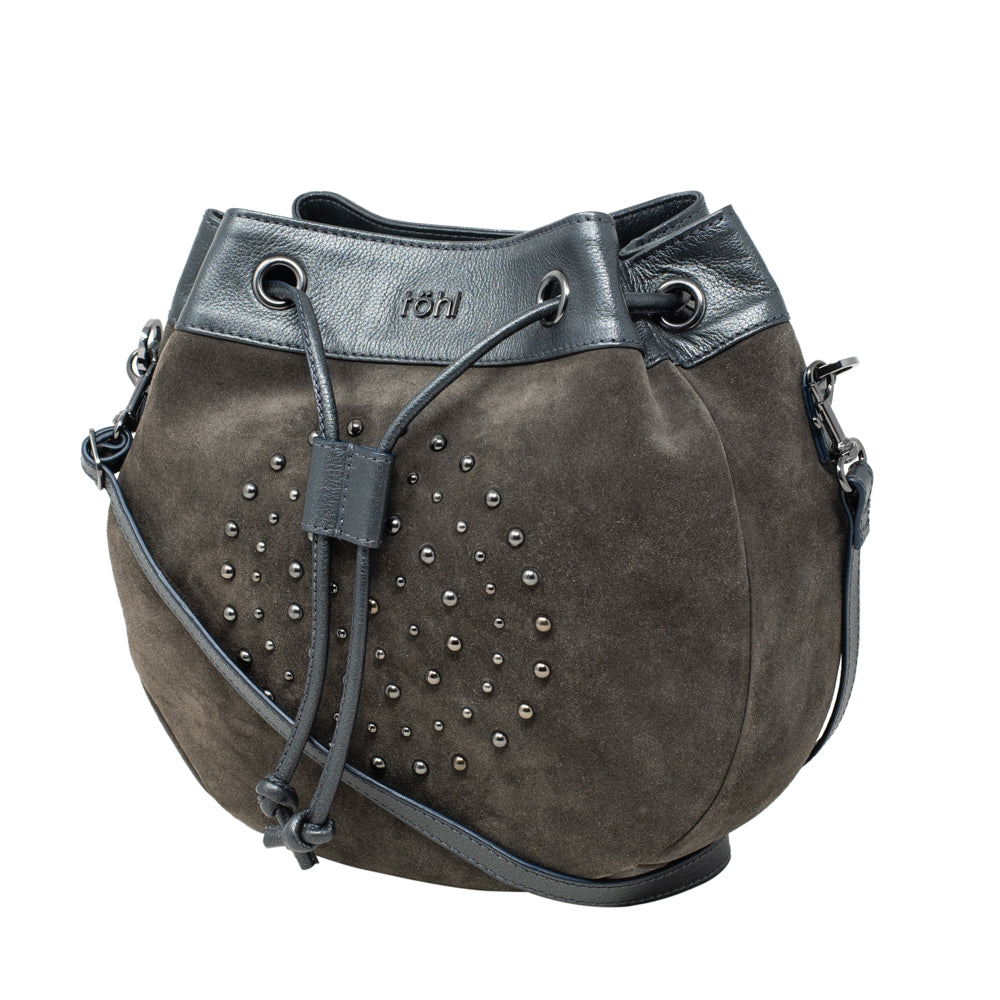 Toscana Leather Crossbody Bag (Denim)