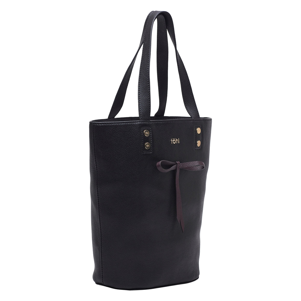 RUSSELL WOMEN'S TOTE BAG - CHARCOAL BLACK