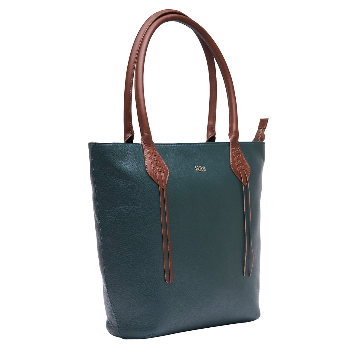 KIFFEN WOMEN'S TOTE BAG - FOREST GREEN